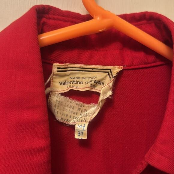 Valentino Garavani Red Casual Button Down Shirt - Picture 2 of 5